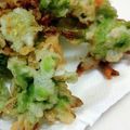kyootan's cooksnap of when they made TOP10入花開く ふきのとうの天ぷら.