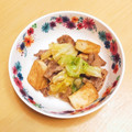 ★ぴよぴよ501★'s cooksnap of when they made 豚・キャベツ・厚揚げのピリ辛中華風炒め.
