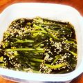 ＊チョチョリーヌ＊'s cooksnap of when they made 菜の花のお浸し.