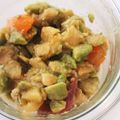 pionydc's cooksnap of when they made 簡単！ごま油でアボカドとトマトのサラダ.