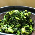 柏木智帆's cooksnap of when they made 大根菜の味噌炒め.