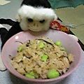 サンソン's cooksnap of when they made 塩コンブと枝豆の☆炊き込みご飯☆.