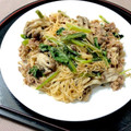 ルぴあ's cooksnap of when they made 旬を楽しむ♪美味しい焼ビーフン～小松菜～.