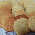 もものkitchen's cooksnap of when they made 天ぷら粉で!?びっくりサクサククッキー!.