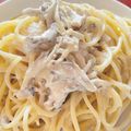 料理一家の長女's cooksnap of when they made 牛乳で出来る簡単！たらこクリームパスタ.