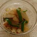 Ciel_Clair's cooksnap of when they made 大根の皮とピーマンのナンプラーレモン炒め.