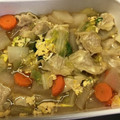 あくるの's cooksnap of when they made 茨城野菜の水ぎょうざスープ.