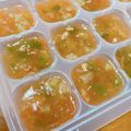 y_05's cooksnap of when they made 離乳食中期☆野菜と鶏むね肉のトマトソース.