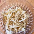 白虎野の娘's cooksnap of when they made 超簡単！！レンチンもやしのナムル.