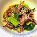 azbjbn's cooksnap of when they made ほたるいかの胡麻ドレッシング和え.