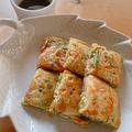 クックゆ〜ほキッチン's cooksnap of when they made お好み焼き粉で作ったニラチヂミ.