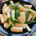 SARINGER's cooksnap of when they made イカとキュウリの中華炒め.