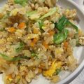 SARINGER's cooksnap of when they made 冷蔵庫の余り物チャーハン.