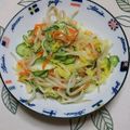 nyangomama's cooksnap of when they made 香味ペーストで簡単、胡瓜ともやしのナムル.