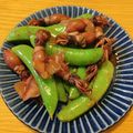 harupis's cooksnap of when they made ホタルイカとエリンギのガーリック炒め.