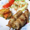 やんやんパパ's cooksnap of when they made 豚バラ薄切りの肉巻き.