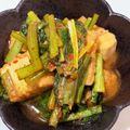 クックSNI3XZ☆'s cooksnap of when they made ♪レンジで簡単♪厚揚げと小松菜のピリ辛♪.