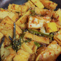 キルヘボン's cooksnap of when they made 筍わらびツワブキ厚揚げの☆香ばし炒め煮★.