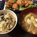 すーざん2015's cooksnap of when they made 妊娠、授乳に！じゃこと小松菜の混ぜご飯.