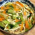 クックX4GZEJ☆'s cooksnap of when they made ランチに♪野菜たっぷりの焼きうどん.