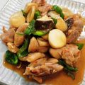 GBMみぃ's cooksnap of when they made 塩麹鶏とアスパラの焦がし醤油炒め.