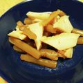 ジュスカ's cooksnap of when they made 我が家のふきとたけのこの煮物.