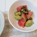 えびえり's cooksnap of when they made アボカドとトマトの塩昆布ナムル.