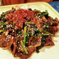 ダッフィーニーうに's cooksnap of when they made 牛肉とほうれん草の甘辛炒め.