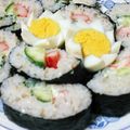 やよぴん's cooksnap of when they made ☆巻き寿司☆～家にある物で・・～.
