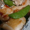 TaniYuri's cooksnap of when they made 簡単ヘルシー♡鶏肉とスナップえんどう炒め.
