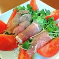 古賀竜一's cooksnap of when they made 生ハムのカイワレ巻き.