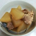 ちゃこちゃぁ's cooksnap of when they made とりの出汁で大根がジュワ～♪.