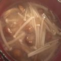 ﾌﾞﾚﾝﾀﾞ's cooksnap of when they made 秋の香り「３種きのこととうふの味噌汁」.