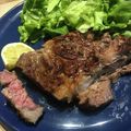 Yokchina's cooksnap of when they made 牛肉のステーキ(ビステッカ).