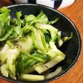 低カロ探検隊's cooksnap of when they made 簡単♪〜セロリの浅漬け.