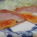 taraking's cooksnap of when they made 電子レンジで簡単★ハムエッグ.