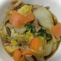 まん丸みかリン's cooksnap of when they made 簡単☆豚肉と白菜のうま煮.