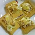 aizu_po's cooksnap of when they made 厚揚げのツナマヨチーズ焼き.