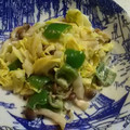 aizu_po's cooksnap of when they made 包丁いらず！キャベツときのこの味噌マヨ.