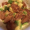 みなCook's cooksnap of when they made 簡単☆まぐろとアボカドのポキ.