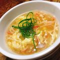 ちゃちゃまる26's cooksnap of when they made 簡単！ふわふわ♡かに玉スープ.