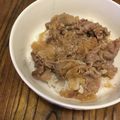 kikitk's cooksnap of when they made 簡単牛丼！.