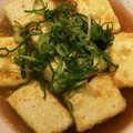 MotleyRisa's cooksnap of when they made 大根おろしたっぷり♪簡単揚げだし豆腐.