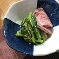 はなぴっち's cooksnap of when they made 小松菜のわさびナムル♪.