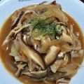Ueda_ke's cooksnap of when they made 生椎茸ソースの煮込みハンバーグ！.
