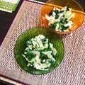 Device☆'s cooksnap of when they made 白菜と小松菜のシーチキンみぞれサラダ.