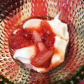 k-e-i's cooksnap of when they made レンジで簡単♪欲しい分だけいちごソース.