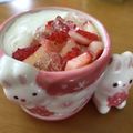 soraSaキッチン's cooksnap of when they made 苺とヨーグルトのパンナコッタ.