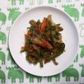 クック021E2T☆'s cooksnap of when they made ピーマン・舞茸のきんぴら♪舞茸香る♪.