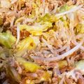 ねこねこさーん's cooksnap of when they made もやしきゃべつツナの卵炒め★.